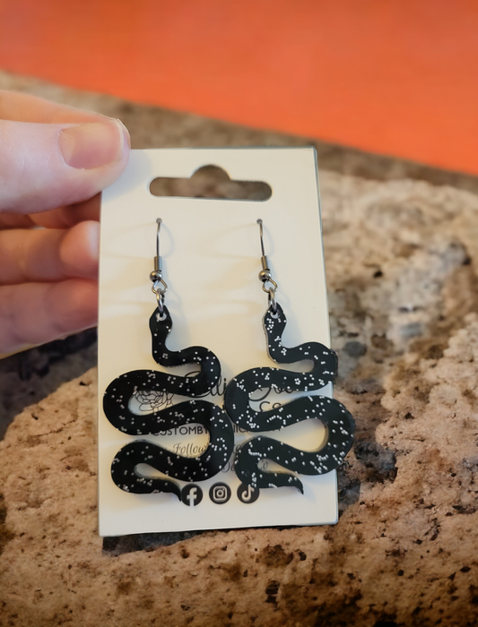 Snake Dangle Earrings