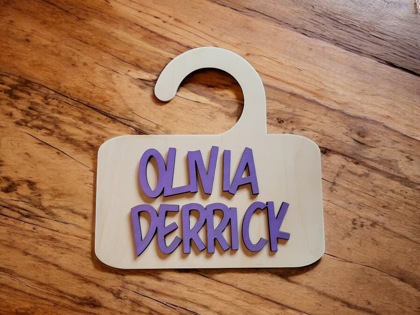 Hanging Name Tag