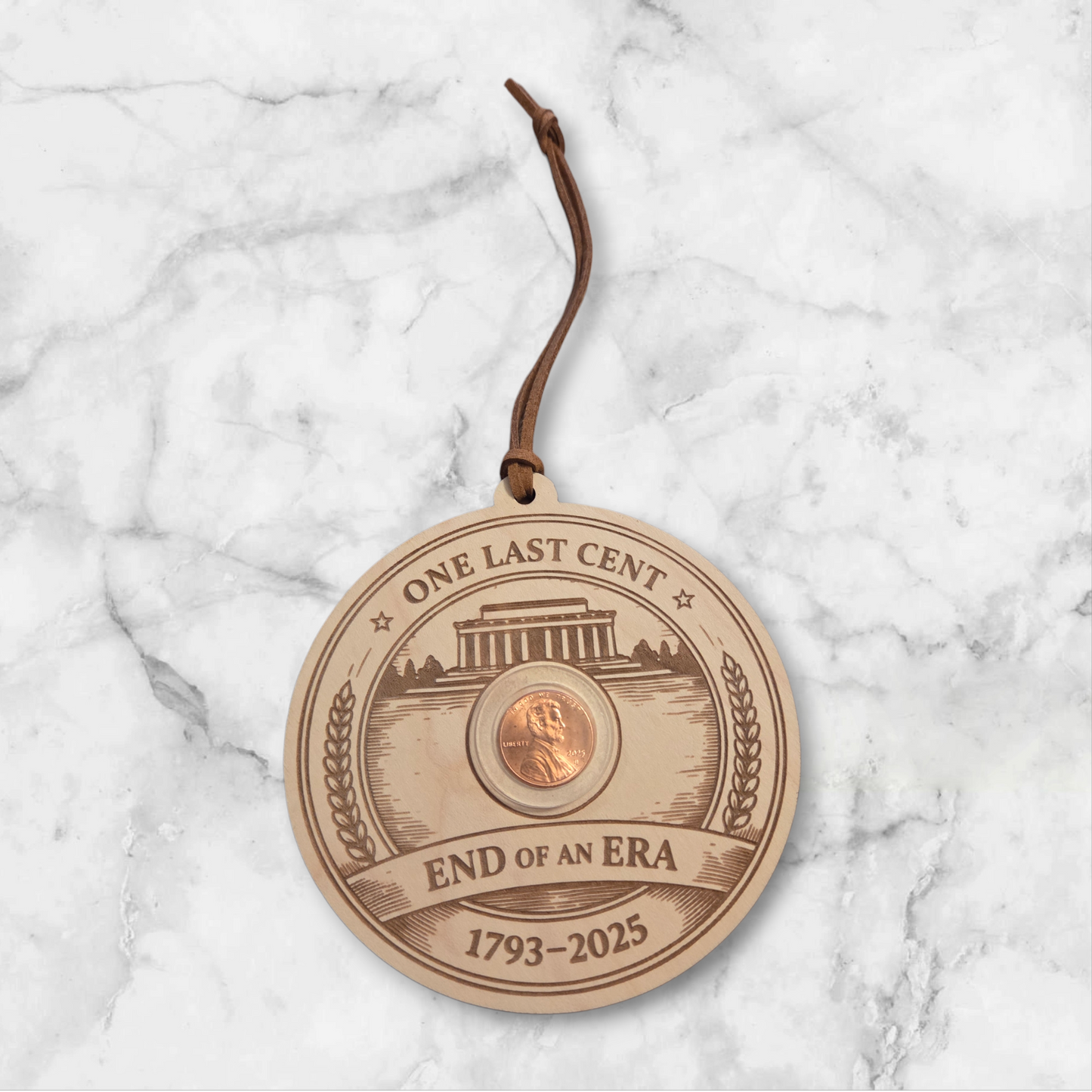 End of an Era Penny Keepsake Ornament | The Last U.S. Penny (1793–2025)