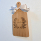 Personalized Bamboo Cutting Board – Custom Engraved 11x5 Board | Gift for Weddings & Housewarmings