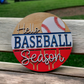 Hello Baseball Season Sign