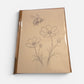 Stop and Smell the Flowers Watercolor Greeting Card