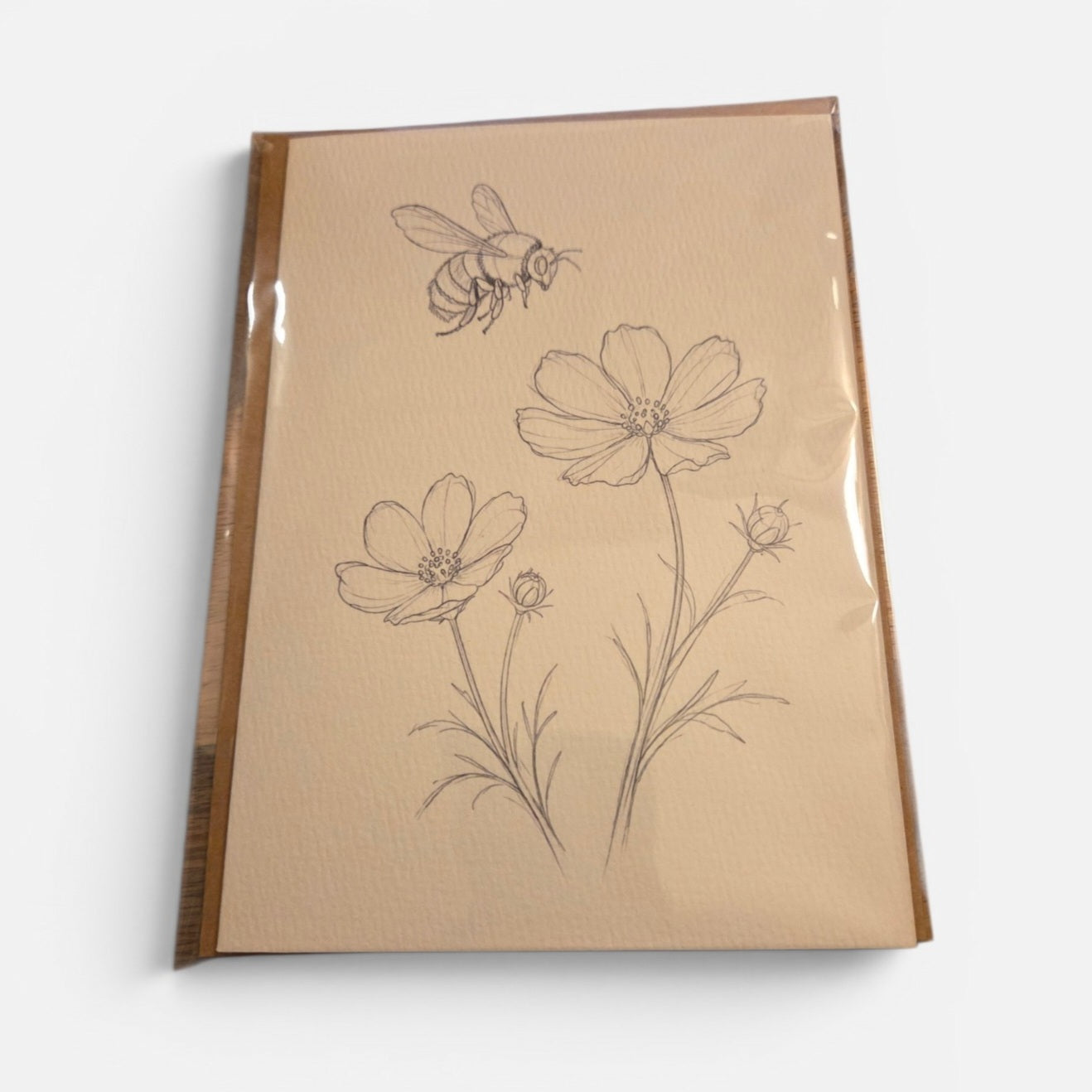 Stop and Smell the Flowers Watercolor Greeting Card
