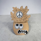 Funny Plant Face Magnets (3 Pack) | Leaf Decor Accessories