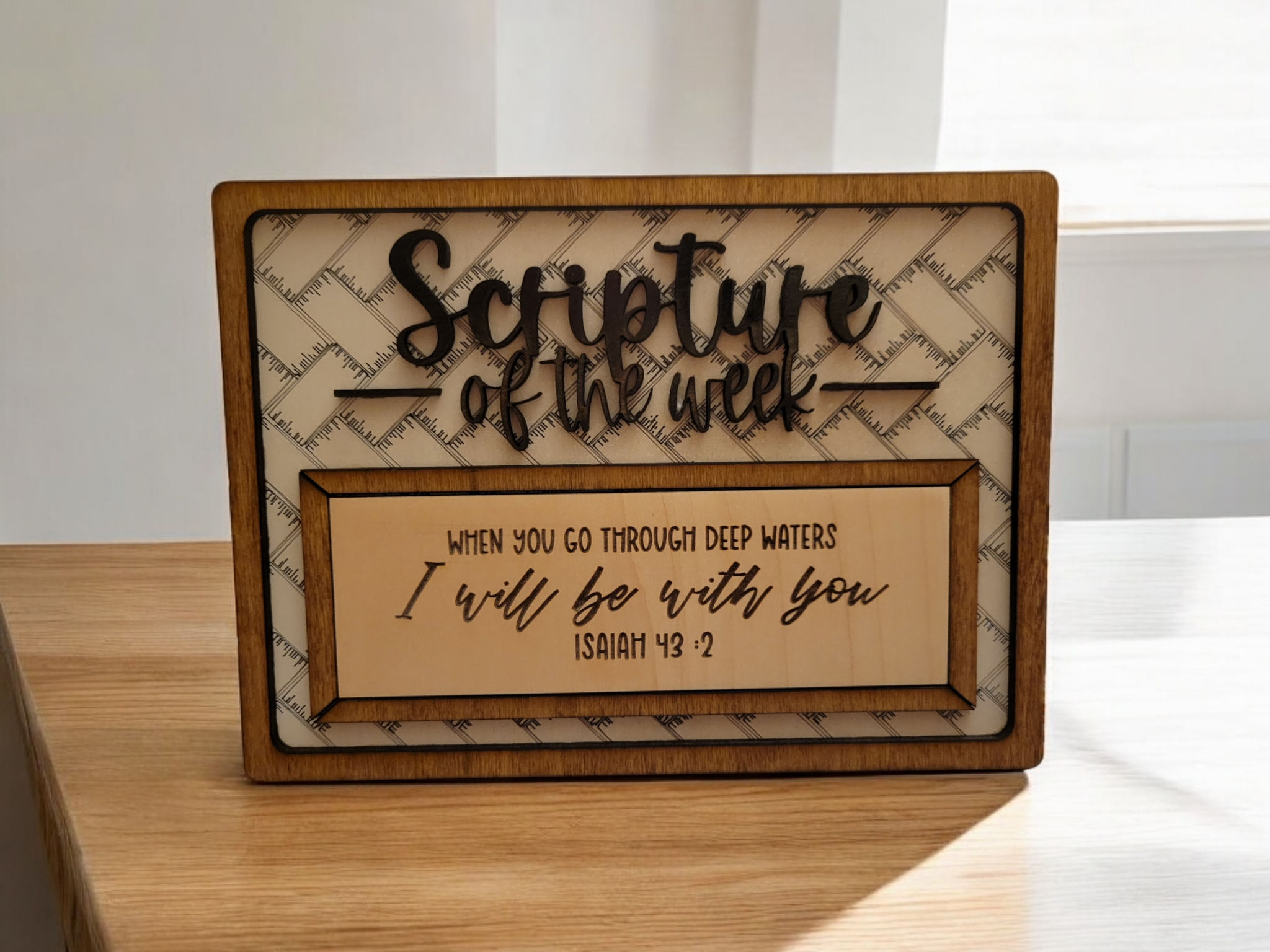 Scripty Line For Sign Interchangeable Scripture Sign – Monica Faucheux LLC