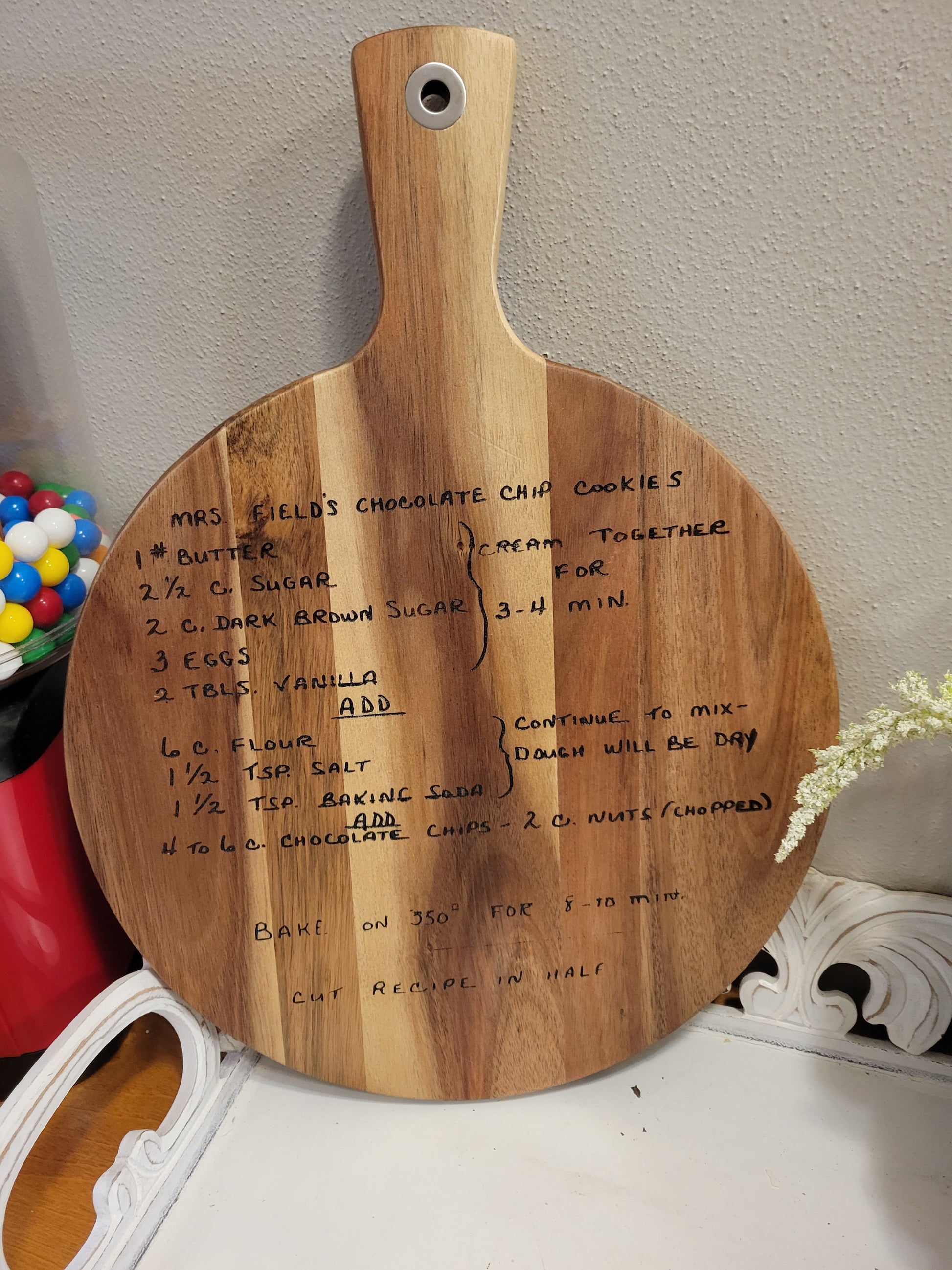 Personalised Oak Mini Chopping Board