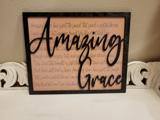 Amazing Grace Sign