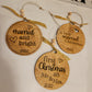 First Married Christmas 2023 Ornament