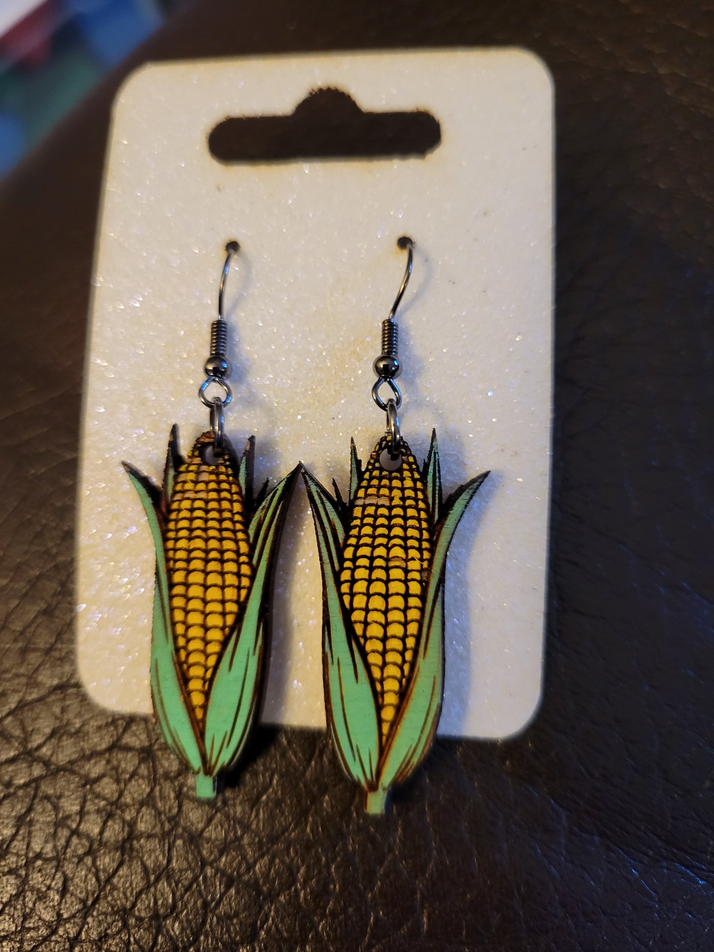 Corn Dangle Earrings