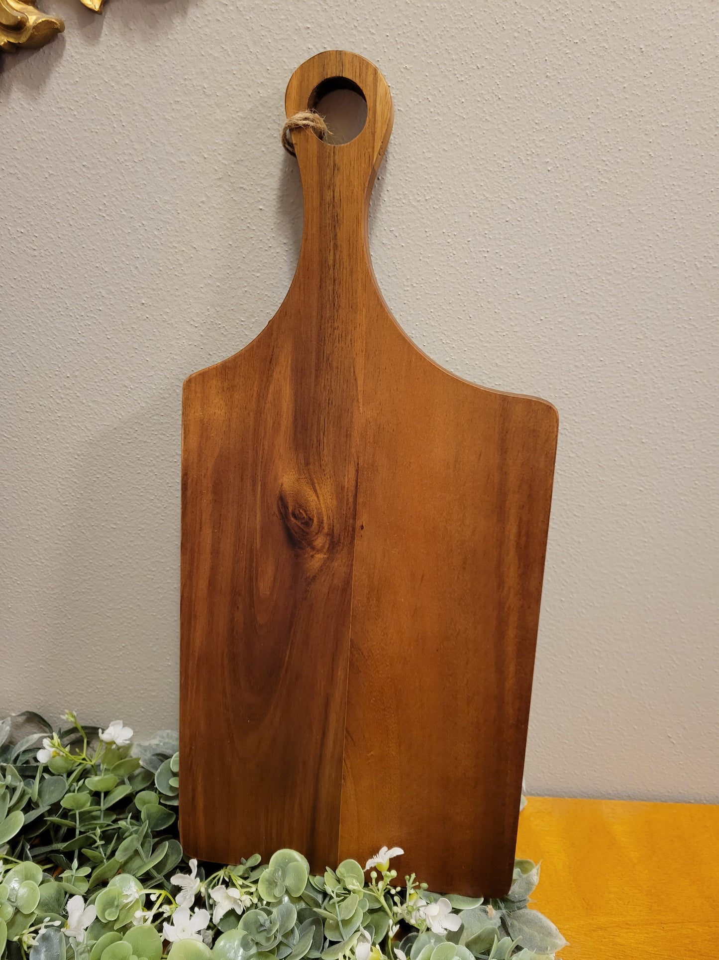 Acacia Wood Cutting Board With Personalization