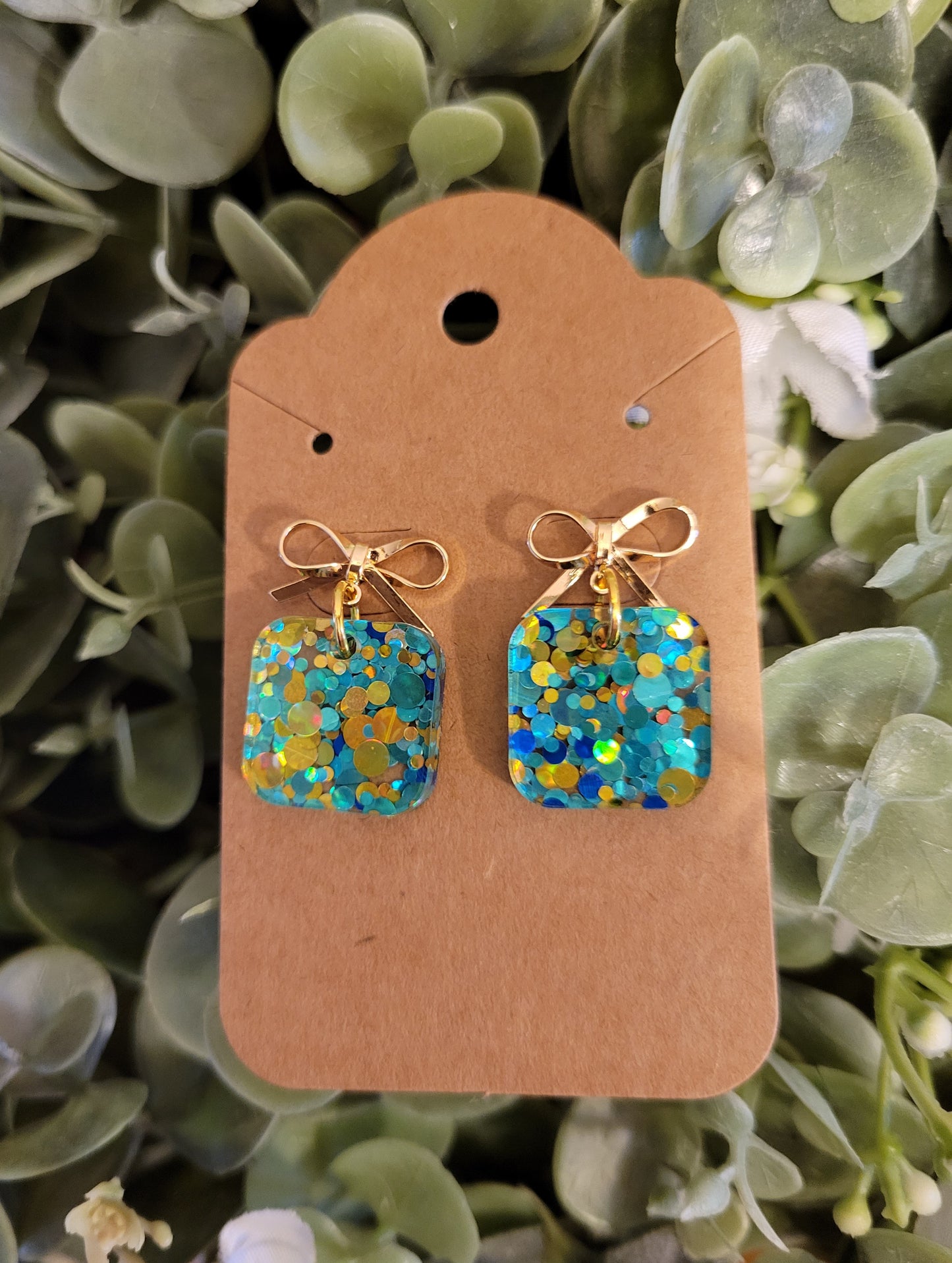 Gold & Glitter Gift Earrings