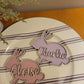 Bunny Personalized Basket Tag
